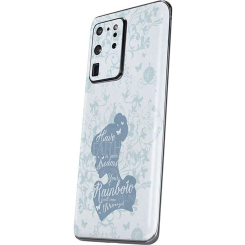 Disney Cinderella Faith In Your Dreams Silhouette Galaxy S20 Ultra 5G Skin